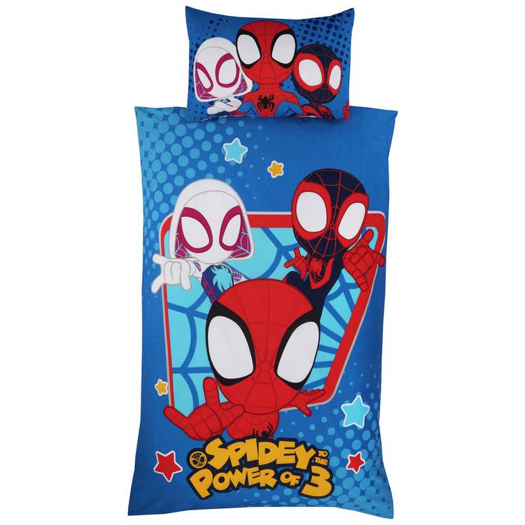Disney Spidey and Friends bedding set single - British product