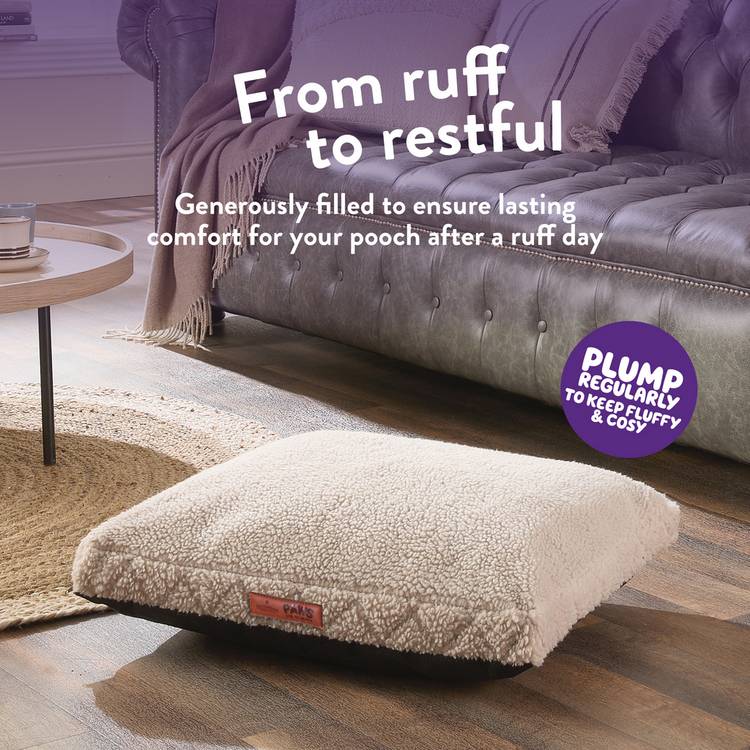 Slumberdown Sherpa pet bed small, imported from the UK