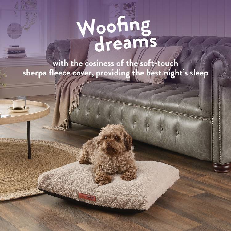 Slumberdown Sherpa pet bed small, imported from the UK