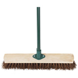 Charles Bentley large outdoor broom and dustpan set, imported from the UK