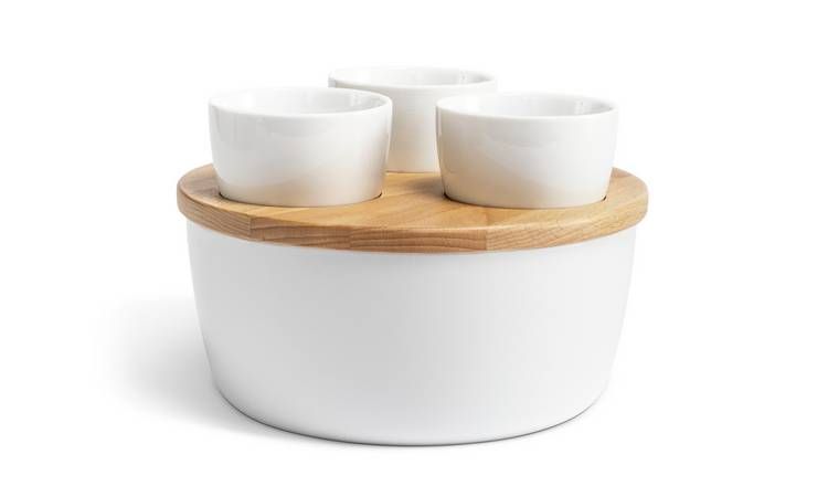 Designed by Sebastian Conran Chip and Dip Multiserve Set GOODS Argos