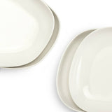 Habitat x Scion white stoneware pasta bowls 4 piece - British product