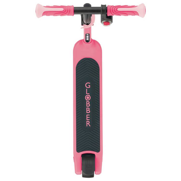Globber E-motion 6 pink electric scooter for kids, imported from the UK