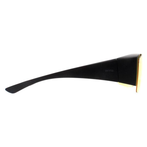 INVU fit-over sunglasses E2700 Black Unisex, UK version