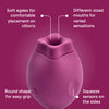 Smile Makers The Poet clitoral suction stimulator with interchangeable heads - British product