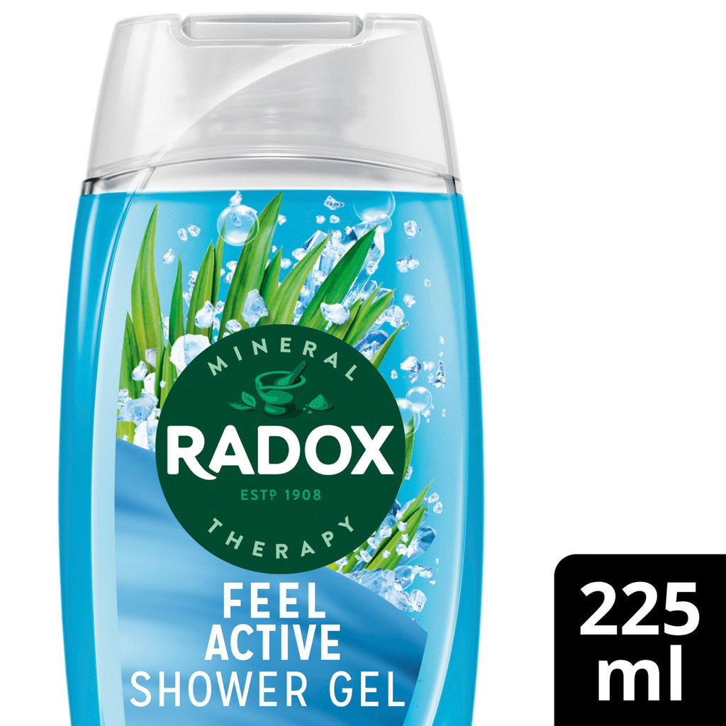 Radox Feel Active Shower Gel Body Wash 225ml