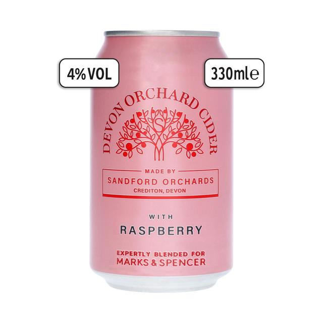 M&S Devon Raspberry Cider   330ml GOODS M&S   