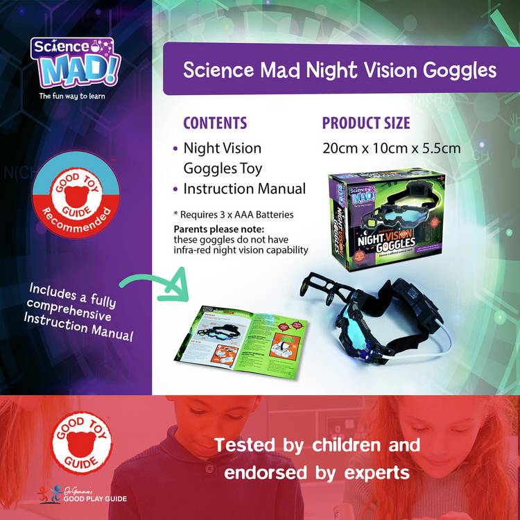 Science Mad Night Vision Goggles (British brand)