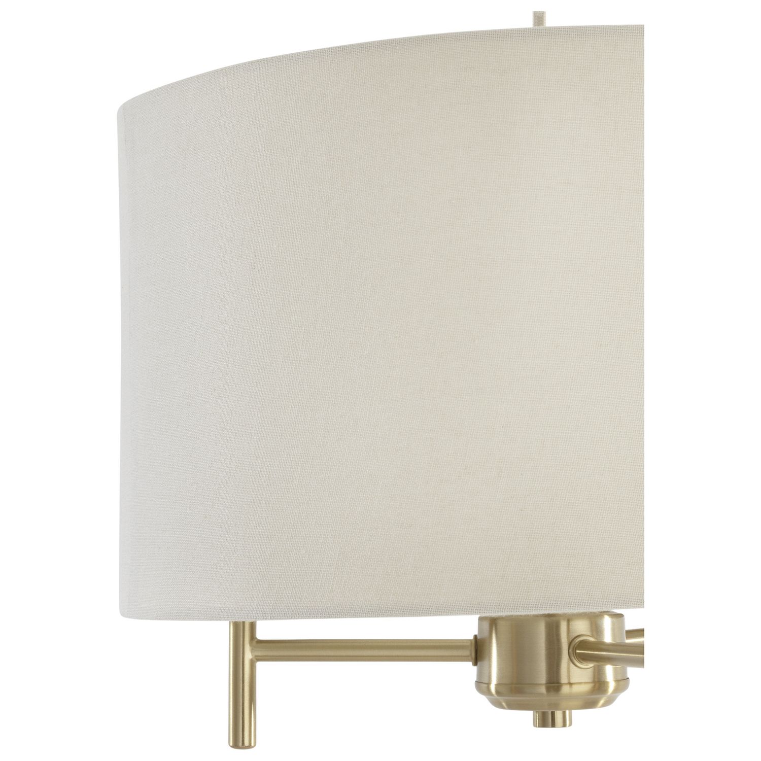 Argos Home brass and cream pendant light, UK version