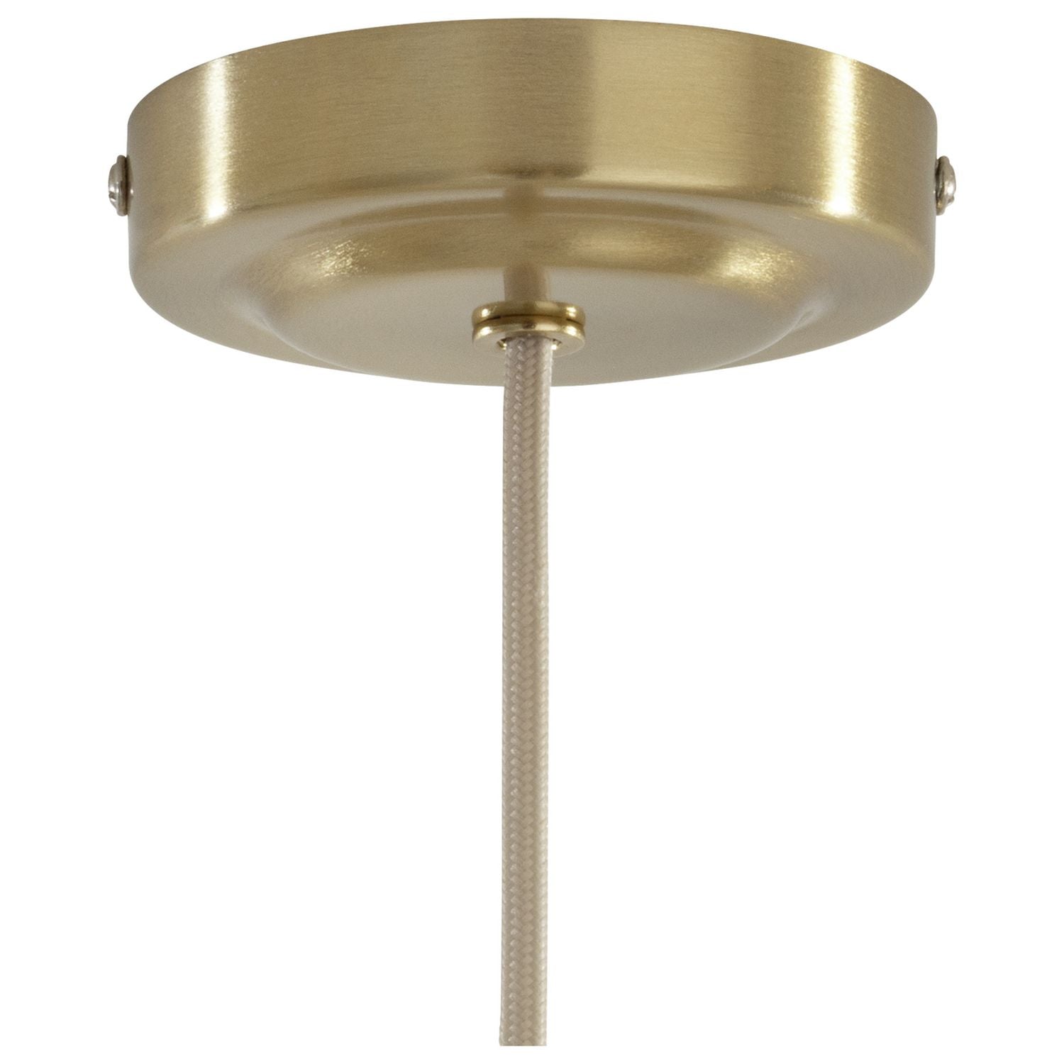 Argos Home brass and cream pendant light, UK version