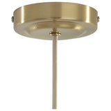Argos Home brass and cream pendant light, UK version