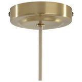 Argos Home brass and cream pendant light, UK version