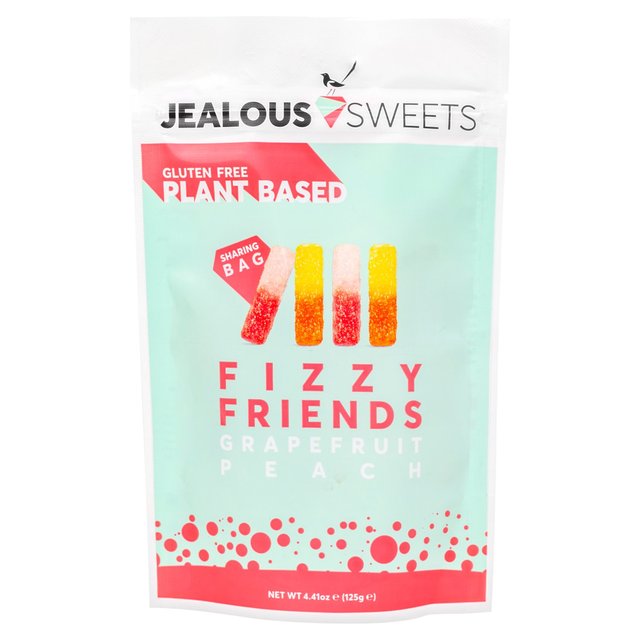 Jealous Sweets Fizzy Lips Sweets Plant-based Gummy Sweets   125g GOODS M&S   