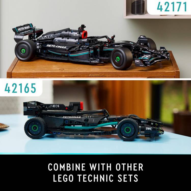 LEGO Technic Mercedes F1 building kit 1642 pieces, imported from the UK
