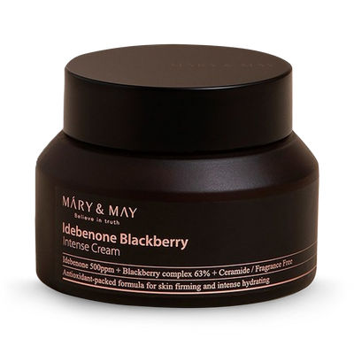 Holland & Barrett Mary&May Idebenone Blackberry Intense Cream Face Moisturizer 70g- Buy online at McGrocer