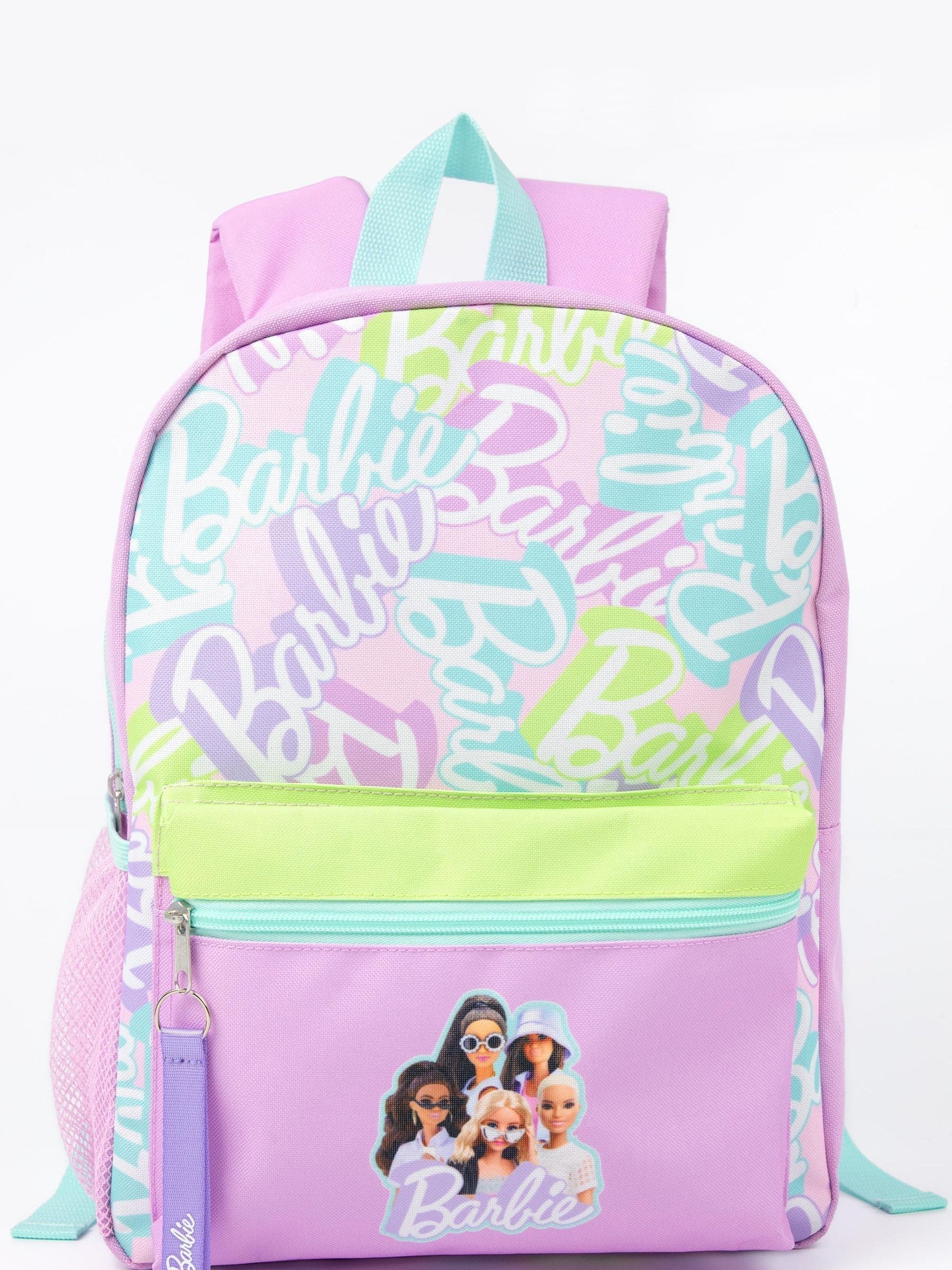Vanilla Underground purple Barbie girls 4 piece backpack set, imported from the UK