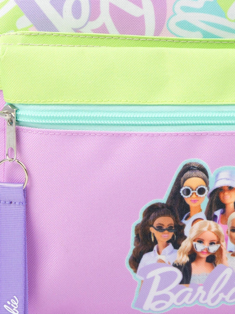 Vanilla Underground purple Barbie girls 4 piece backpack set, imported from the UK