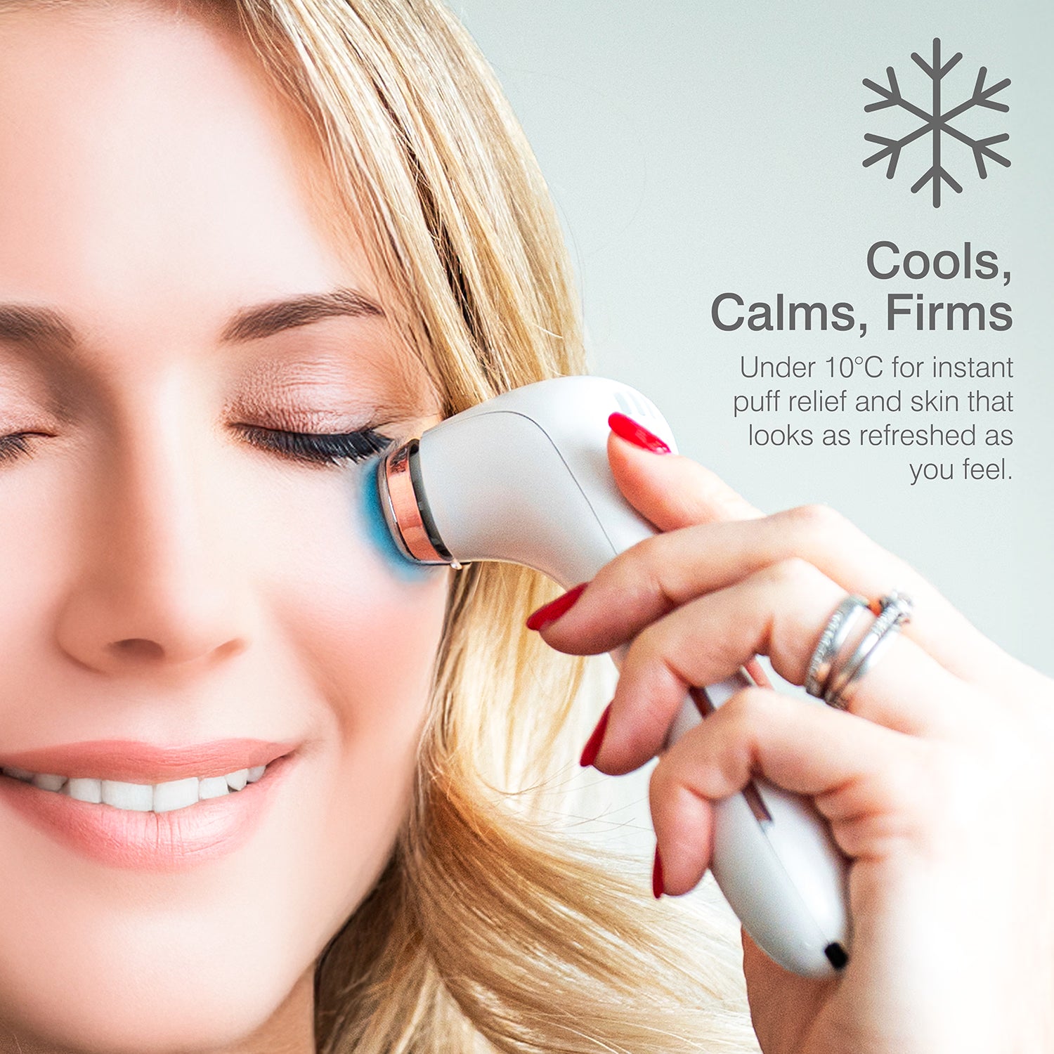 Rio warming cooling eye massager, imported from the UK