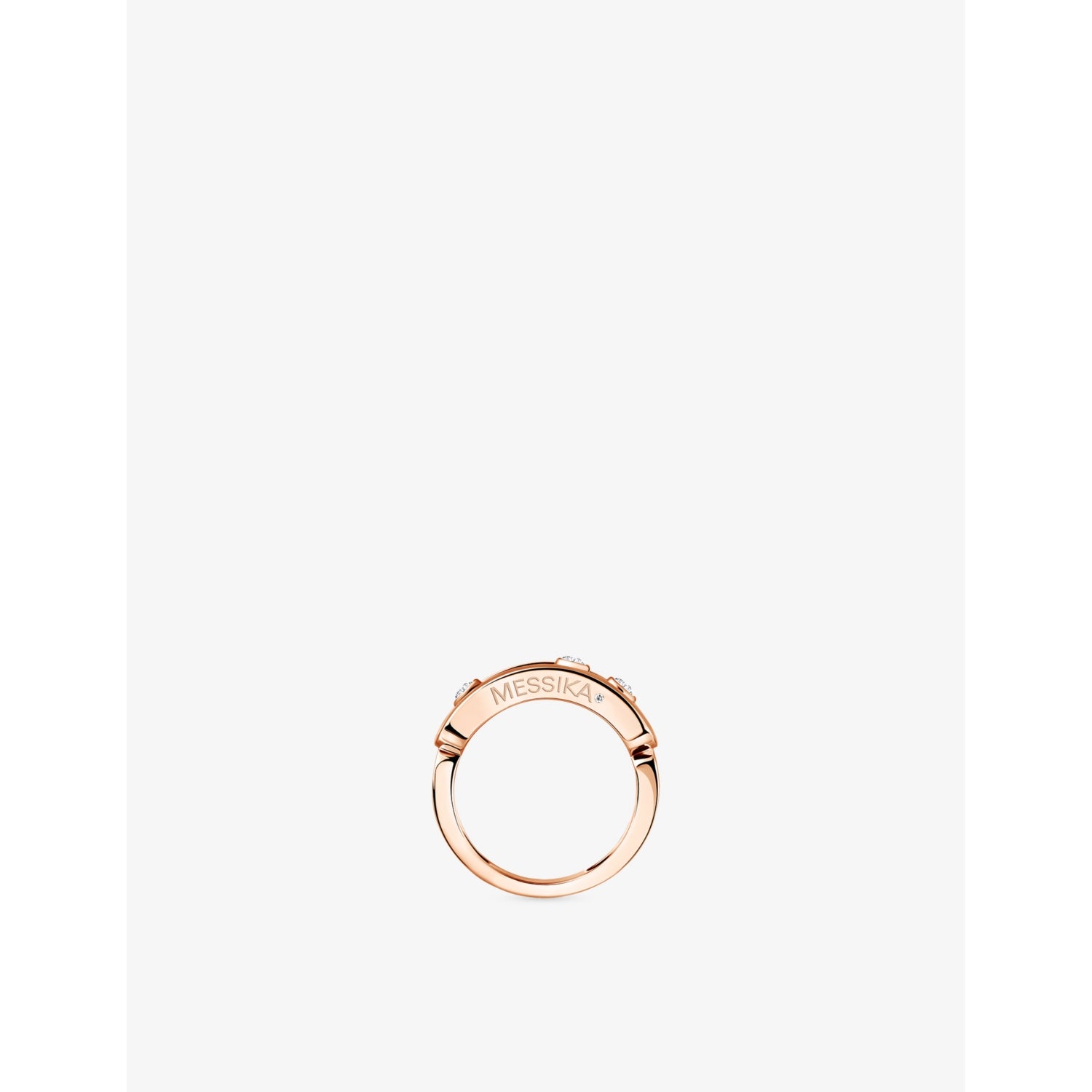 Messika Classic Move 18ct rose-gold diamond ring, UK version