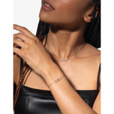 Messika Baby Move Pavé 18ct pink gold diamond necklace, UK version
