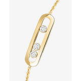 Messika diamond bracelet 18ct yellow gold 0.12ct - British product