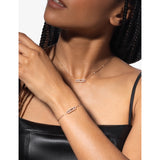 Messika Baby Move 18ct rose gold pave diamond bracelet - British product