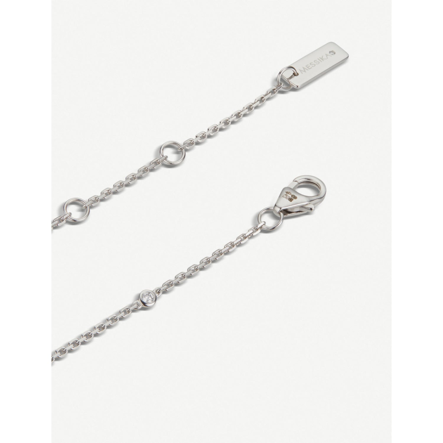 Messika Move Uno Pavé diamond bracelet 18ct white gold - British product