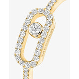 Messika Move Uno diamond ring 0.09ct, imported from the UK