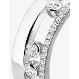 Messika Move Romane 18ct white gold diamond ring (British brand)