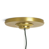 Habitat Morris & Co. glass and brass cloche ceiling light, UK version