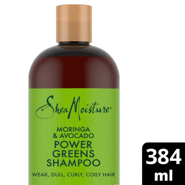 Shea Moisture Moringa & Avocado Power Greens Shampoo 384ml GOODS Boots   