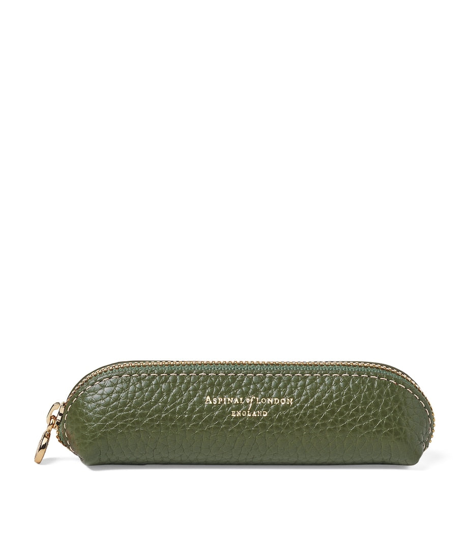 Aspinal of London leather baby pen case small size - British brand