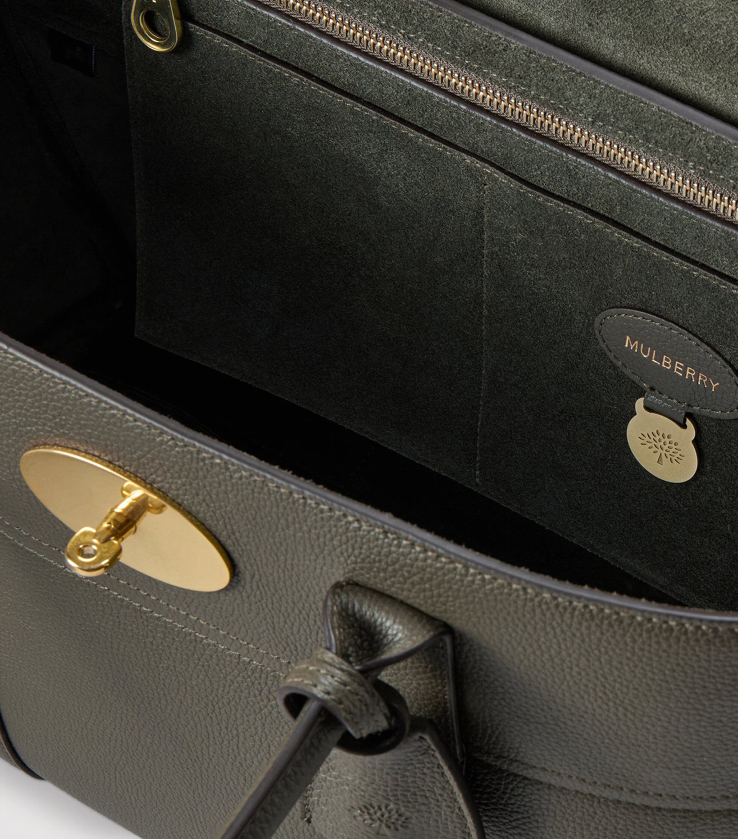 Mulberry Bayswater top-handle leather bag (British brand)