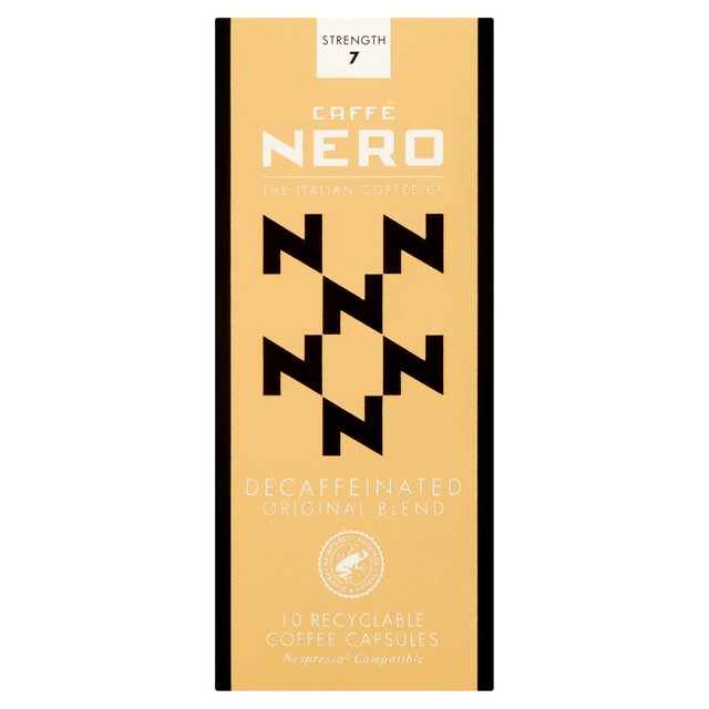 Caffe Nero Decaf Capsules    10 per pack GOODS M&S   