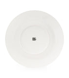 Dolce&Gabbana DG Logo Soup Plates, set of 2, 20cm - British product