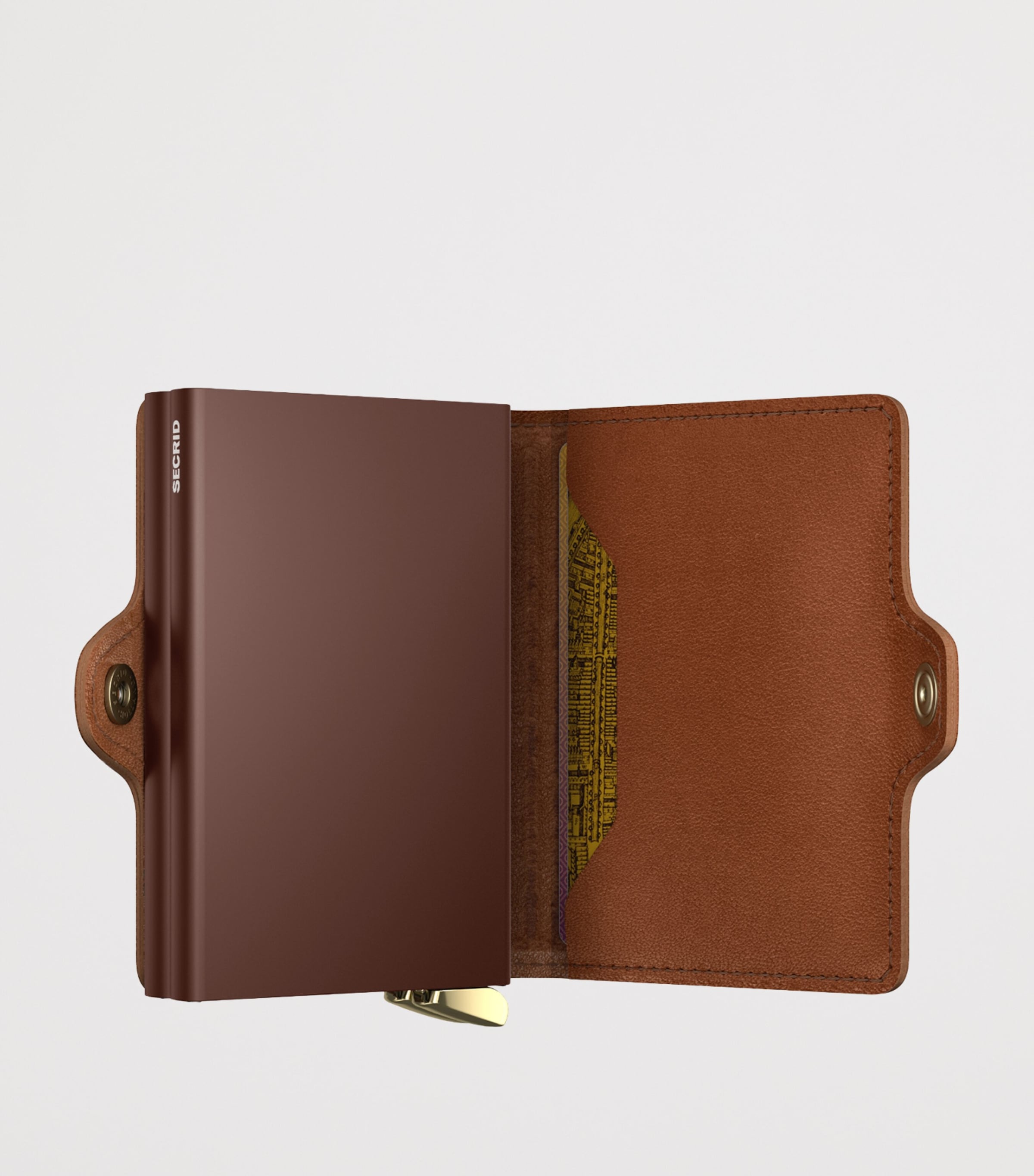 Secrid Twinwallet Embossed Leather Lines wallet - British product