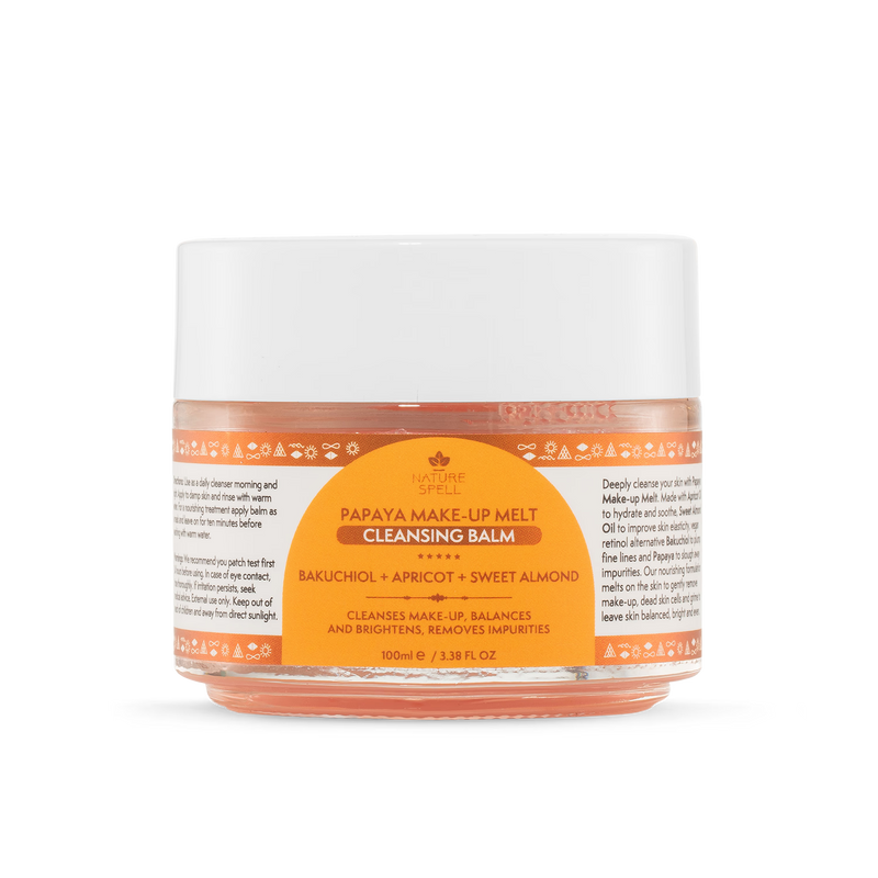 Nature Spell Papaya Make-Up Melt Cleansing Balm 100ml, UK version