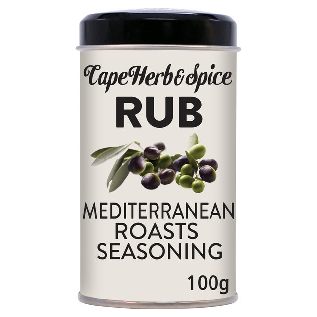 Cape Herb & Spice Mediterranean Roast Seasoning Rub Tin   100g GOODS M&S   