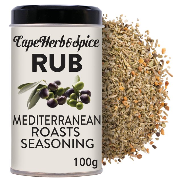 Cape Herb & Spice Mediterranean Roast Seasoning Rub Tin   100g GOODS M&S   