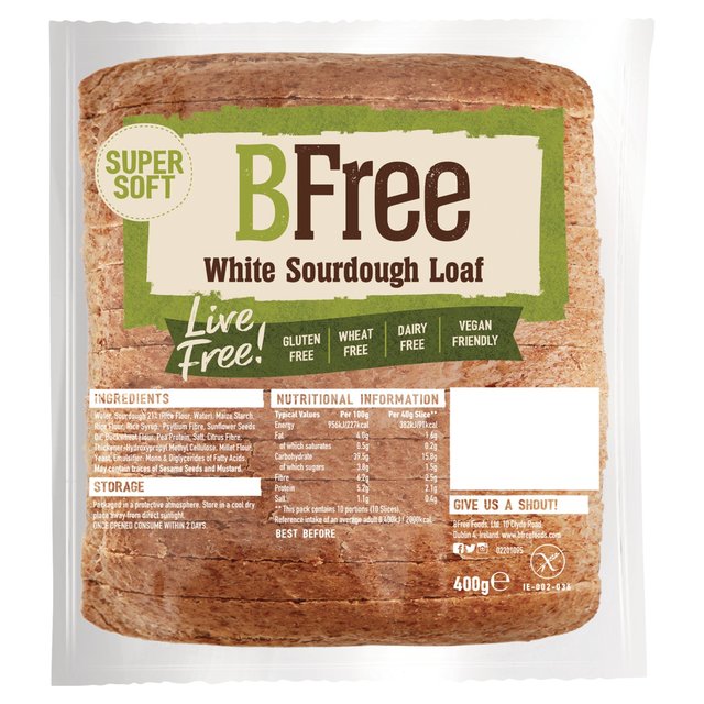 BFree White Sourdough Loaf   400g GOODS M&S   