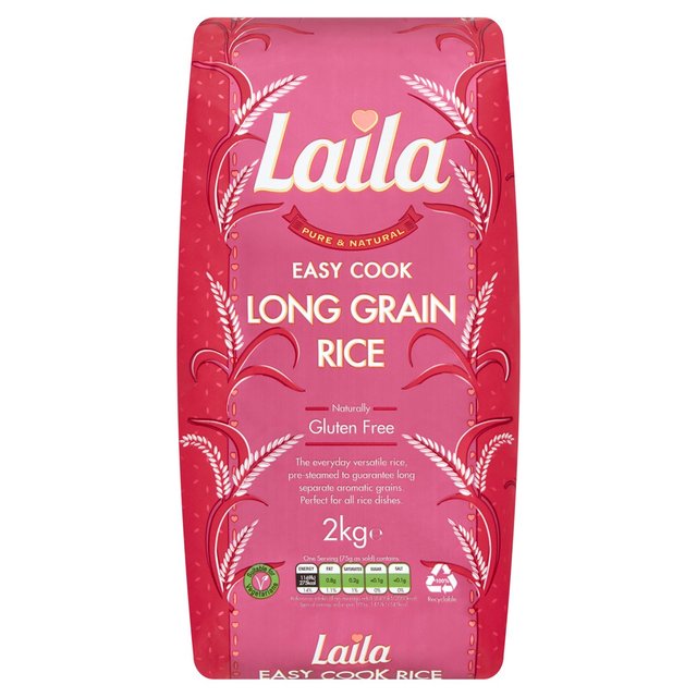 Laila Easy Cook Rice   2kg GOODS M&S   