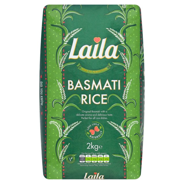 Laila Basmati Rice   2kg GOODS M&S   