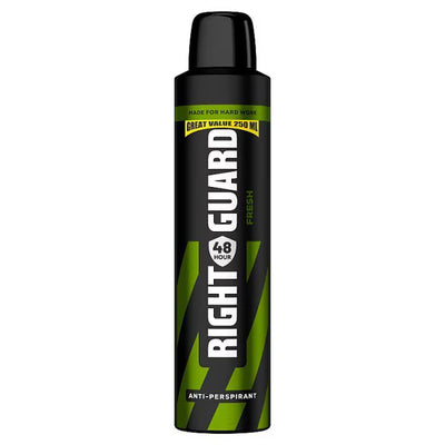 Superdrug Right Guard Men 48h Anti-Perspirant Deodorant Fresh Spray 250ml- Buy online at McGrocer