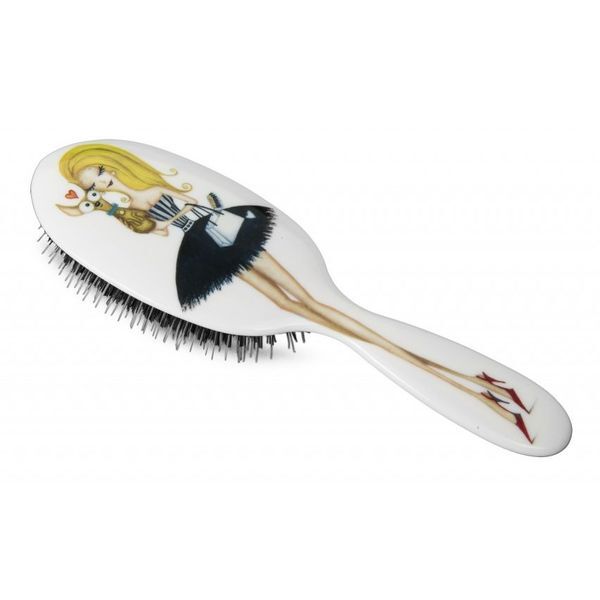 Rock & Ruddle Daisy Party  Small Synthetic Bristle Hairbrush