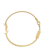 Saint Laurent Cassandre embellished bracelet, imported from the UK
