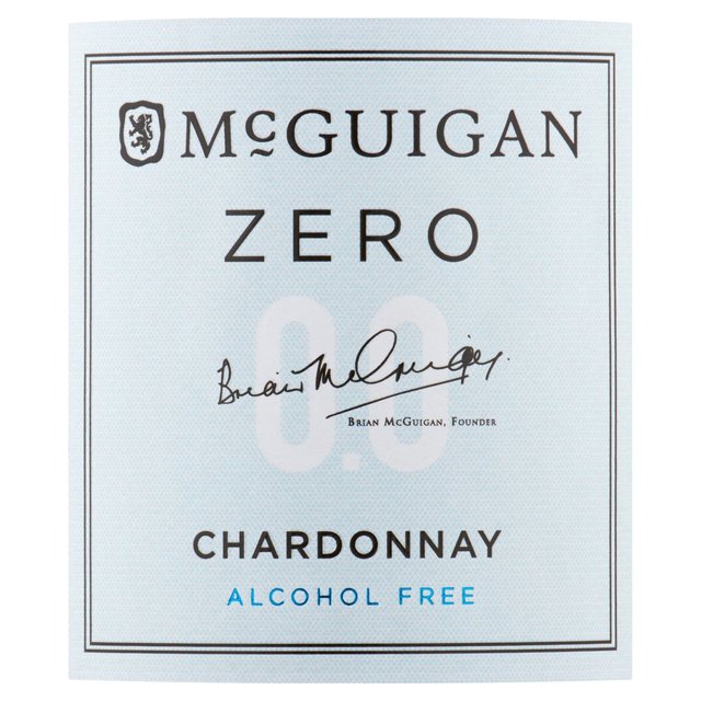 McGuigan Zero Chardonnay   75cl