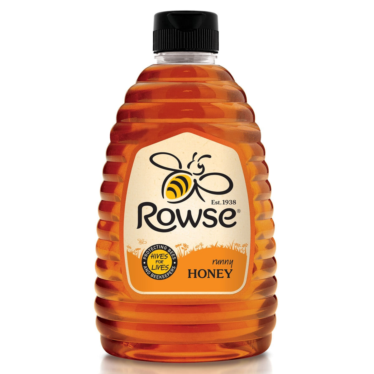 Rowse clear squeezy honey 1.36kg, imported from the UK