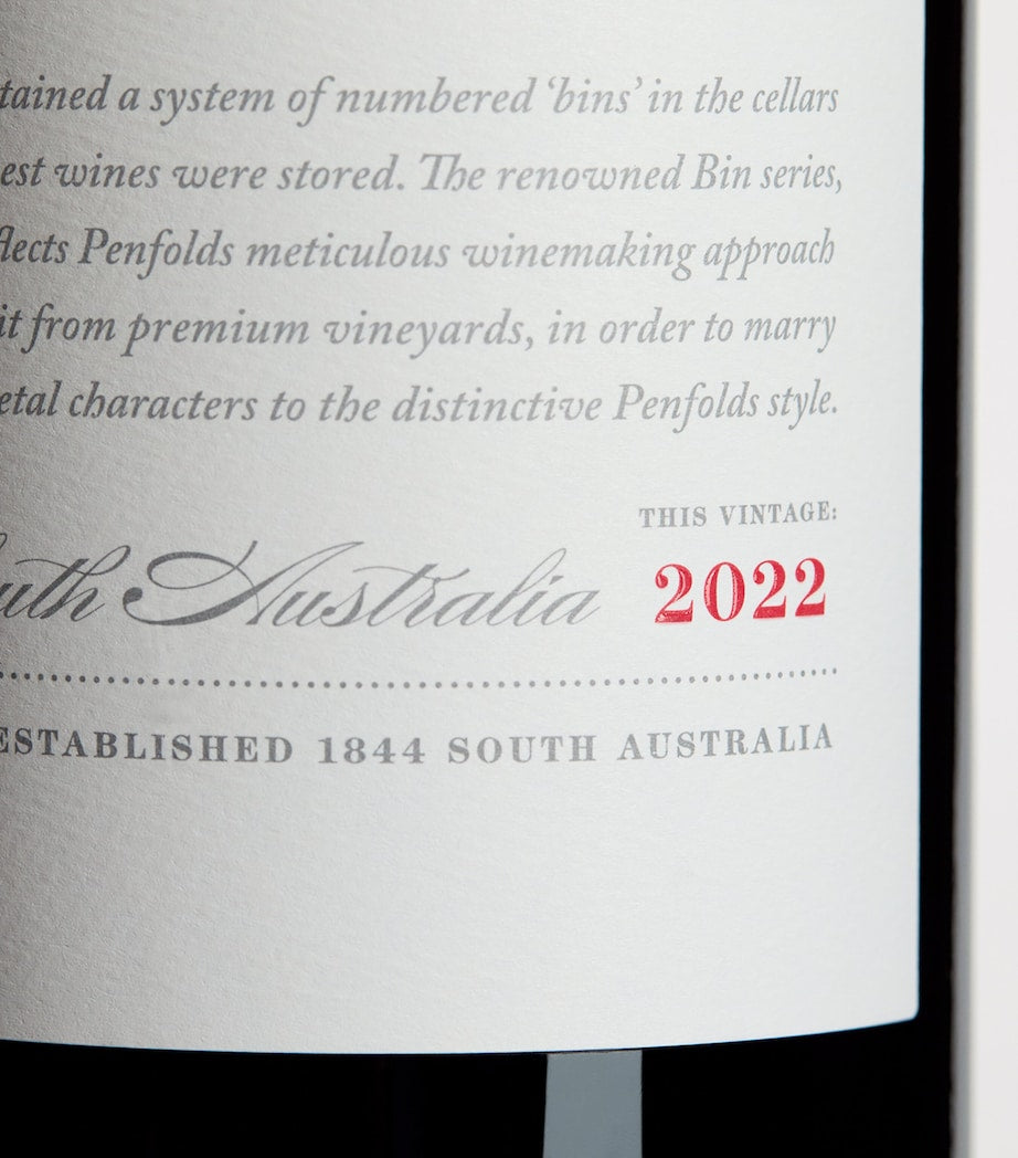 Penfolds Bin 389 Cabernet Shiraz 75cl (British brand)