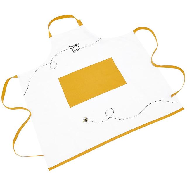 M&S Busy Bee Apron Yellow Mix