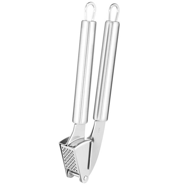 M&S Stainless Steel Garlic Press GOODS M&S   